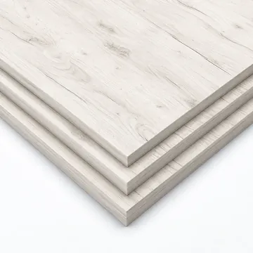 Tablero de melamina Roble White Kraft